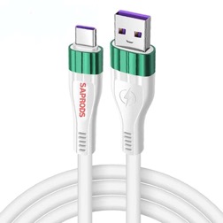 SAPRODS USB C Fast Charge Cable 5A 65W