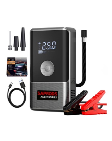 SAPRODS Portable Jump Box 12V with Power Bank