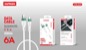 SAPRODS USB C Fast Charge Cable 5A 65W