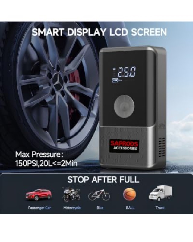 SAPRODS Portable Jump Box 12V with Power Bank SAPRODS Portable Jump Box 12V with Power Bank
