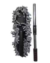 SAPRODS Microfiber Car Brush with Non-Slip Handle