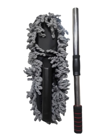 SAPRODS Microfiber Car Brush with Non-Slip Handle