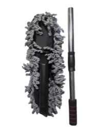 SAPRODS Microfiber Car Brush with Non-Slip Handle