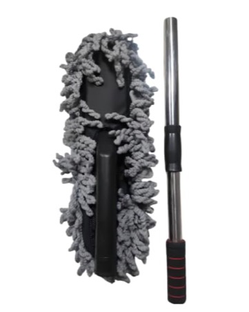 SAPRODS Microfiber Car Brush with Non-Slip Handle