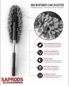SAPRODS Microfiber Car Brush with Non-Slip Handle