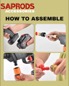 SAPRODS Cordless Electric High Pressure Wash Gun 48V