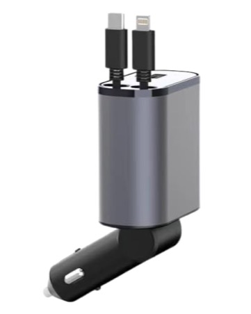 SAPRODS 120W Car Charger 4-in-1