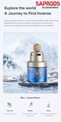 SAPRODS Ocean-Inspired Car Perfume