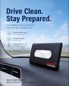 SAPRODS Tissue Bag for Cars - Black/Grey SAPRODS Tissue Bag for Cars - Black/Grey