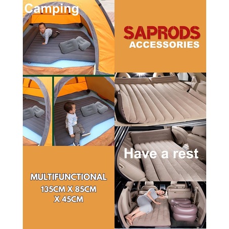 SAPRODS Inflatable Car Air Bed for Camping