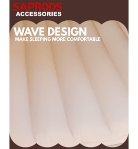 SAPRODS mattress — Wave-pattern sleeping surface