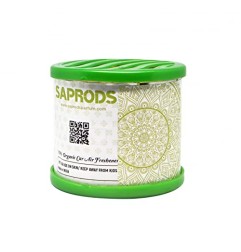 SAPRODS Lemon Grass Car Air Freshener, Provides a Long-Lasting Scent for Auto or Home, Adjustable Lid for Desired Strength