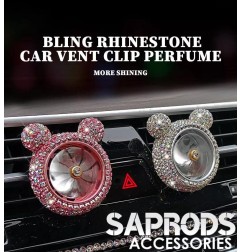 Mickey Bling Crystal Diamond Cartoon Car Air Freshener